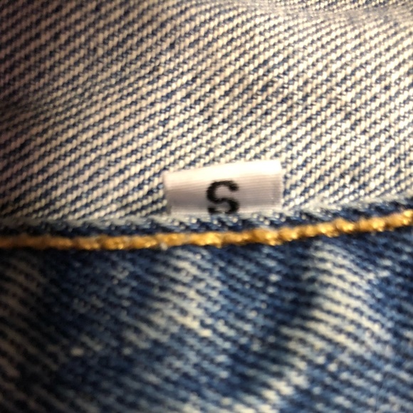 John Galt California - Denim Cutoff Shorts - Small - Picture 7 of 7